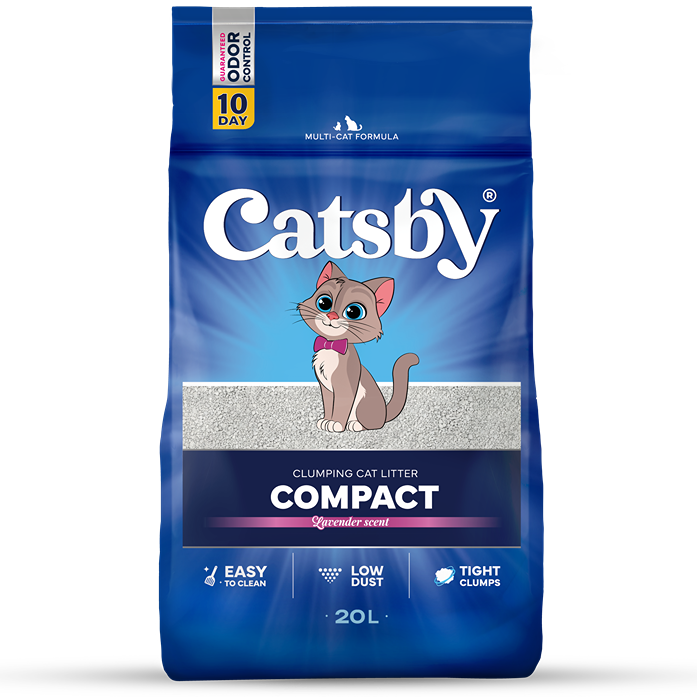 Żwirek dla kota bentonitowy CatWalk  BUBBLES BABY POWDER