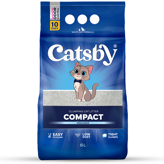 Żwirek dla kota bentonitowy CatWalk  BUBBLES BABY POWDER